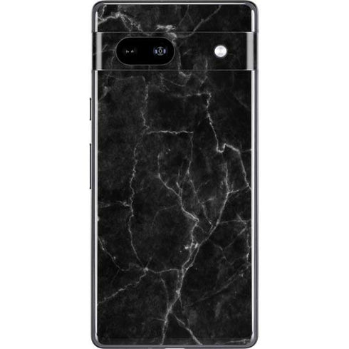 Black Marble Google Pixel 7a Skin